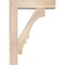 Ekena Millwork Balboa Block Smooth Bracket w/ Offset Brace, Douglas Fir, 5 1/2"W x 20"D x 28"H BKT0604X20X28BOA05SDF - alternate 3